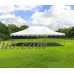 Party Tents Direct 20x30 White Outdoor Wedding Canopy Pole Tent   
